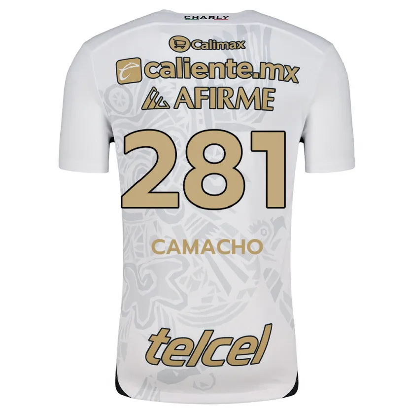 Danxen Homem Camisola Javier Camacho #281 Branco Preto Alternativa 2024/25 Camisa Brasil