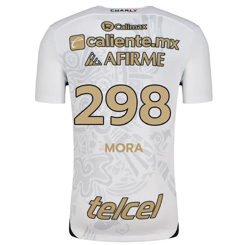 Danxen Homem Camisola Gilberto Mora #298 Branco Preto Alternativa 2024/25 Camisa Brasil
