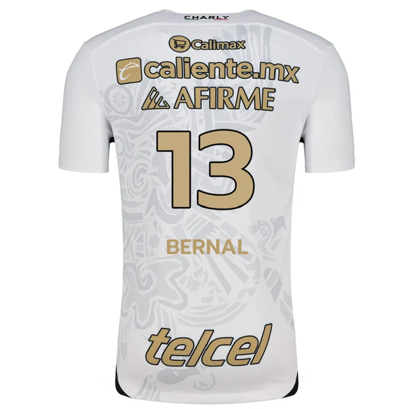 Danxen Homem Camisola Mayra Pelayo-Bernal #13 Branco Preto Alternativa 2024/25 Camisa Brasil
