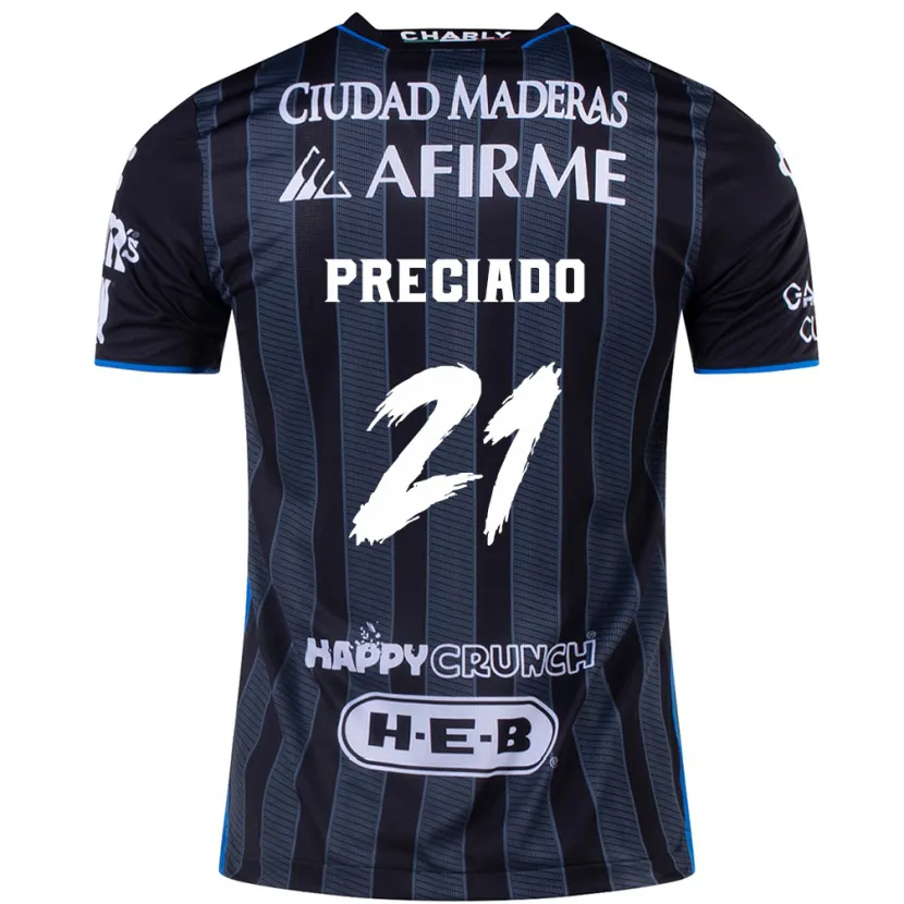 Danxen Homem Camisola Ayrton Preciado #21 Branco Preto Alternativa 2024/25 Camisa Brasil