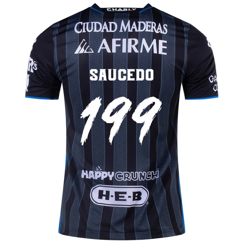 Danxen Homem Camisola Christian Saucedo #199 Branco Preto Alternativa 2024/25 Camisa Brasil