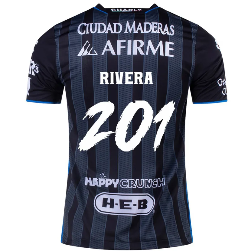 Danxen Homem Camisola Christian Rivera #201 Branco Preto Alternativa 2024/25 Camisa Brasil
