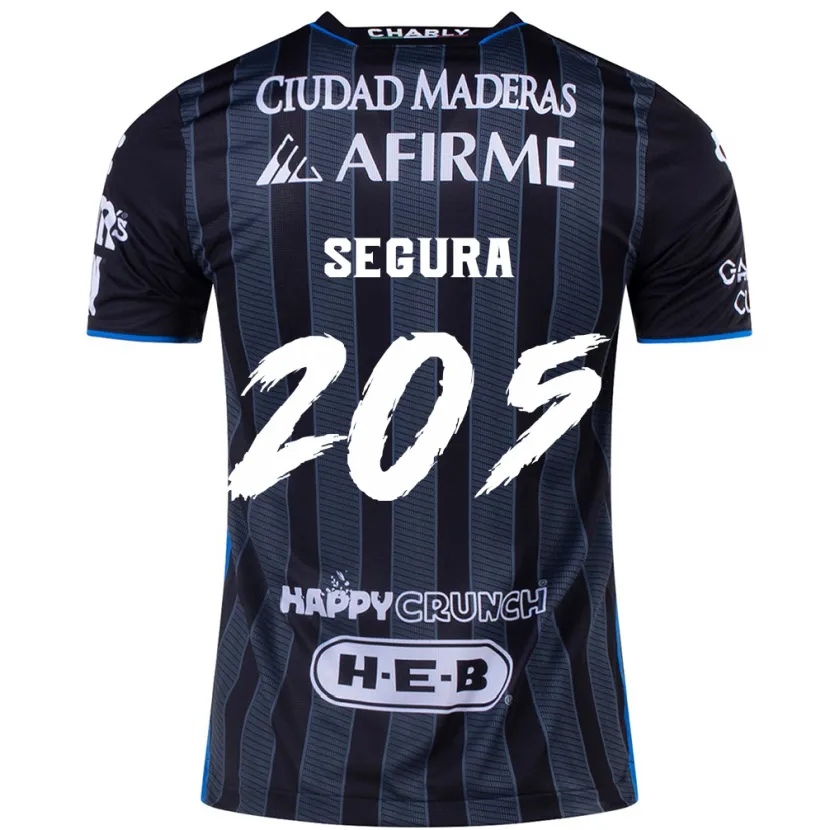 Danxen Homem Camisola Mathías Segura #205 Branco Preto Alternativa 2024/25 Camisa Brasil