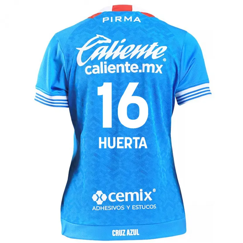 Danxen Mulher Camisola Ana Gabriela Huerta #16 Céu Azul Principal 2024/25 Camisa Brasil