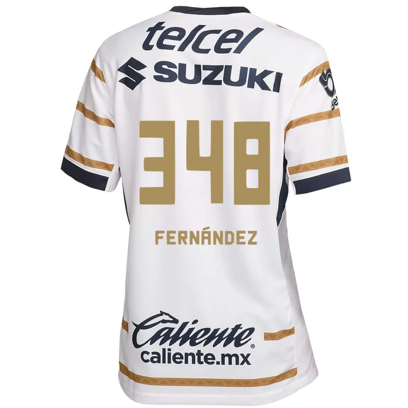 Danxen Mulher Camisola Yerik Fernández #348 Obsidiana Branca Principal 2024/25 Camisa Brasil