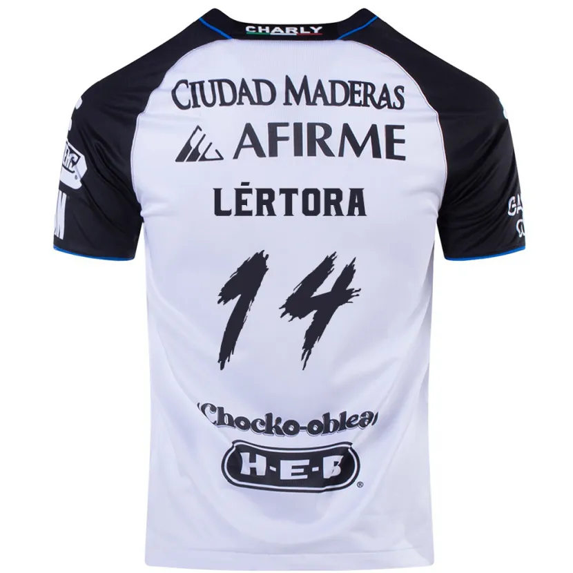 Danxen Mulher Camisola Federico Lértora #14 Preto Azul Principal 2024/25 Camisa Brasil