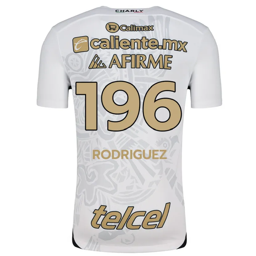 Danxen Mulher Camisola Prince Rodríguez #196 Branco Preto Alternativa 2024/25 Camisa Brasil