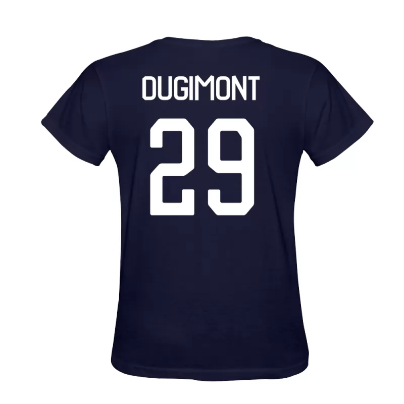 Homem Remy Dugimont #29 Azul Escuro Camisola Design De Camiseta Shirt Brasil
