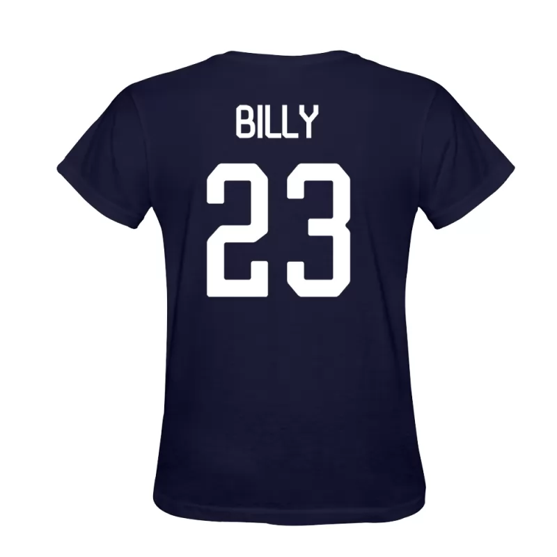 Homem Billy Ketkeophomphone #23 Azul Escuro Camisola Design De Camiseta Shirt Brasil